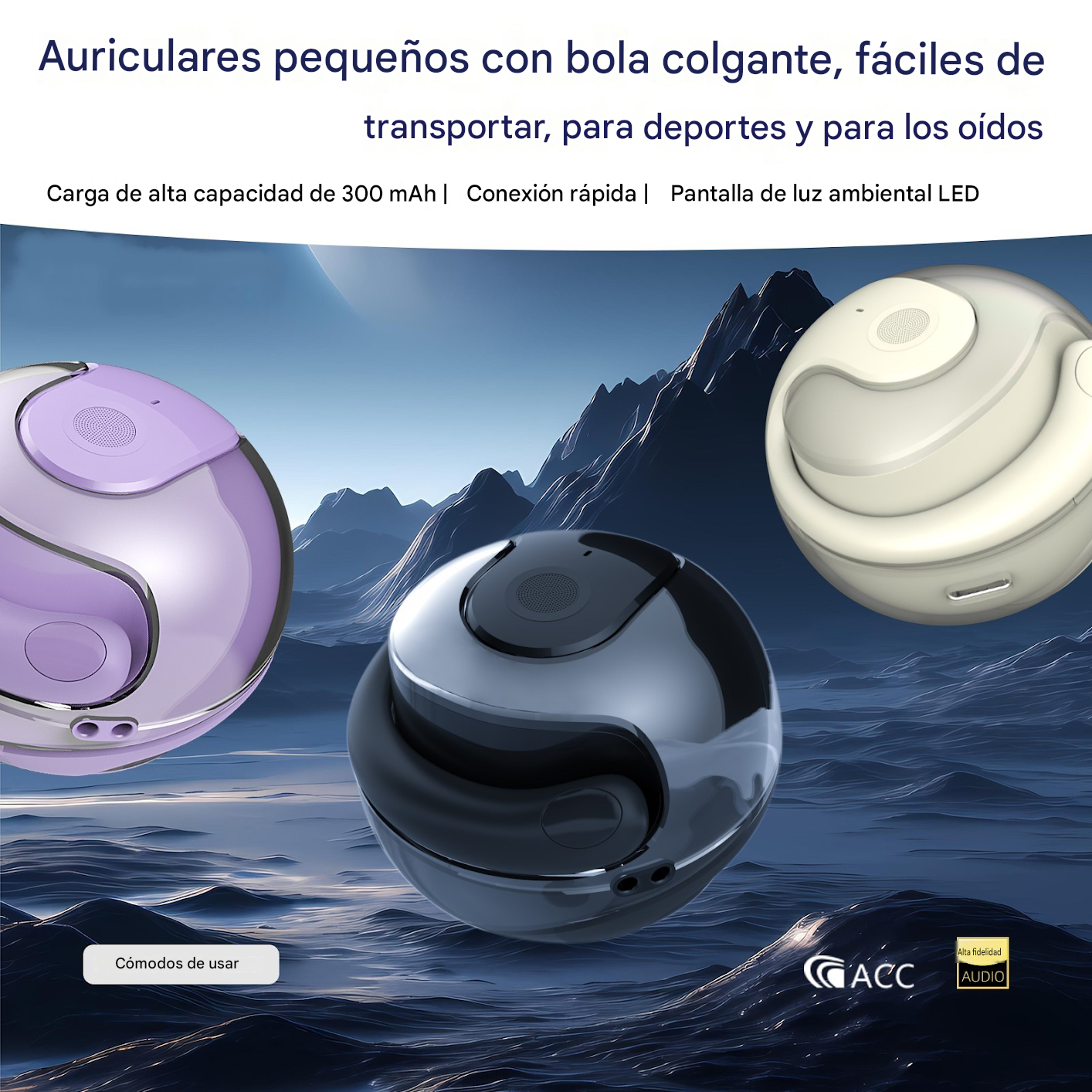 Audífonos Traductores Inteligentes IA, + 140 idiomas, Traducción en Tiempo Real en tus Oídos