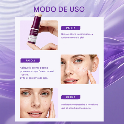 Barra de Crema Facial Hidratante para Ojos, Hidratante, Antiarrugas, Reafirmante, Portátil, Elimina Bolsas de Ojos, Bálsamo para el Cuidado de Labios y Ojos