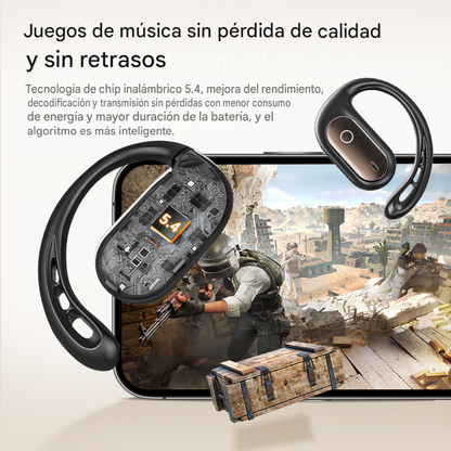 Audífonos Traductores Inteligentes IA, + 140 idiomas, Traducción en Tiempo Real en tus Oídos
