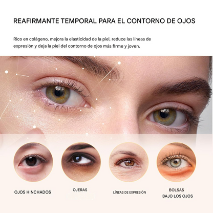 Barra de Crema Facial Hidratante para Ojos, Hidratante, Antiarrugas, Reafirmante, Portátil, Elimina Bolsas de Ojos, Bálsamo para el Cuidado de Labios y Ojos
