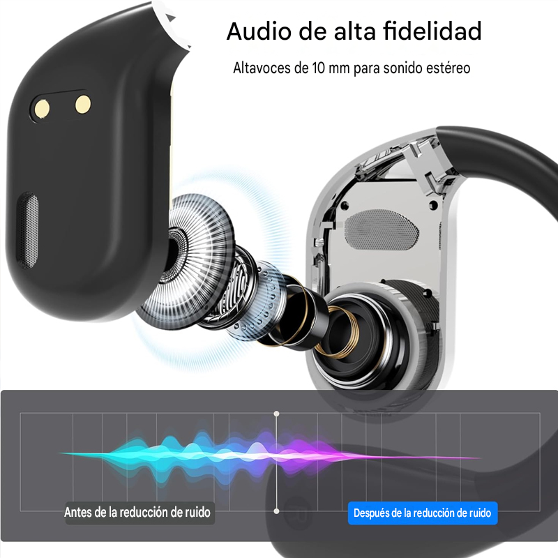 Audífonos Traductores Inteligentes IA, + 140 idiomas, Traducción en Tiempo Real en tus Oídos