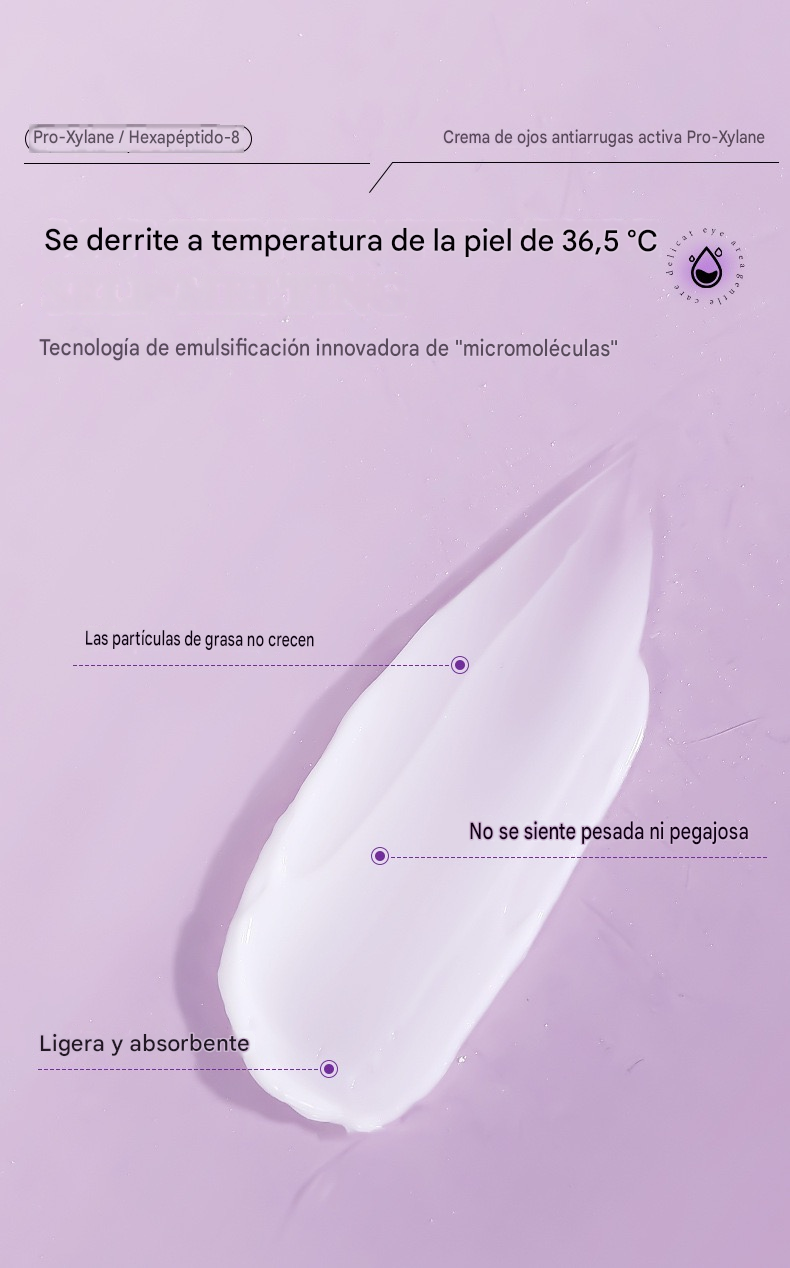 Barra de Crema Facial Hidratante para Ojos, Hidratante, Antiarrugas, Reafirmante, Portátil, Elimina Bolsas de Ojos, Bálsamo para el Cuidado de Labios y Ojos