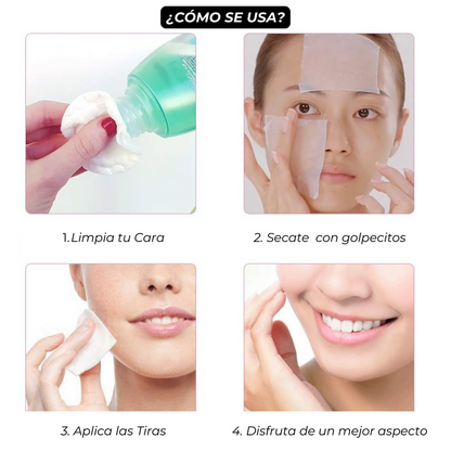 (PACK 120 Unidades) Tiras de Lifting facial efecto Natural "Buena Cara"