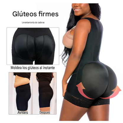 Faja Panty de Cintura Alta con Control de Abdomen y Efecto BBL para Mujer