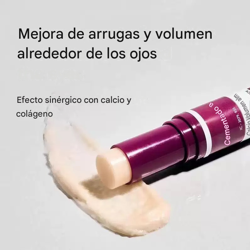 Barra de Crema Facial Hidratante para Ojos, Hidratante, Antiarrugas, Reafirmante, Portátil, Elimina Bolsas de Ojos, Bálsamo para el Cuidado de Labios y Ojos