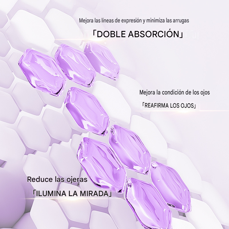 Barra de Crema Facial Hidratante para Ojos, Hidratante, Antiarrugas, Reafirmante, Portátil, Elimina Bolsas de Ojos, Bálsamo para el Cuidado de Labios y Ojos