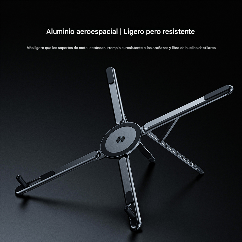 Soporte Magnético Plegable Portátil Universal - para celular, tablet y laptop