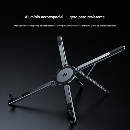 Soporte Magnético Plegable Portátil Universal - para celular, tablet y laptop
