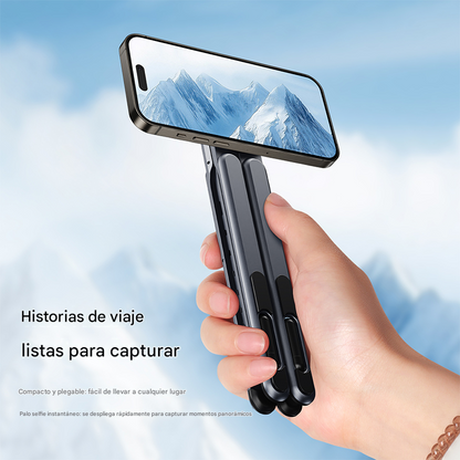 Soporte Magnético Plegable Portátil Universal - para celular, tablet y laptop